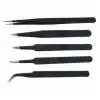 SET OF 5 TWEEZERS